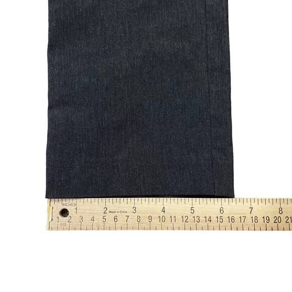 Talbots Factory Pull On Pant Women's 4 Gray Fitted Career Slim Straight Leg - Picture 11 of 12
